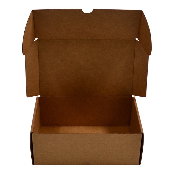 SAMPLE - Candle 2 Oxford/Cambridge Jar Pack Medium Wood with Insert- Kraft Brown - PackQueen