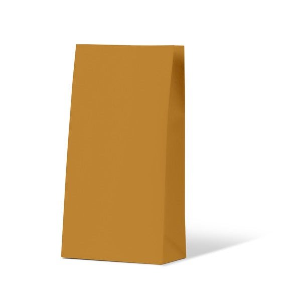 SAMPLE - Carnival Gift Bag Medium No Handles - Mustard - PackQueen