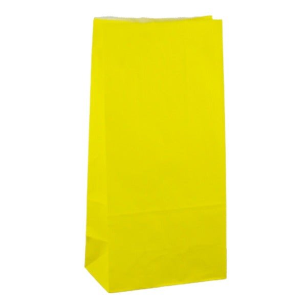 SAMPLE - Carnival Gift Bag Medium No Handles - Yellow - PackQueen