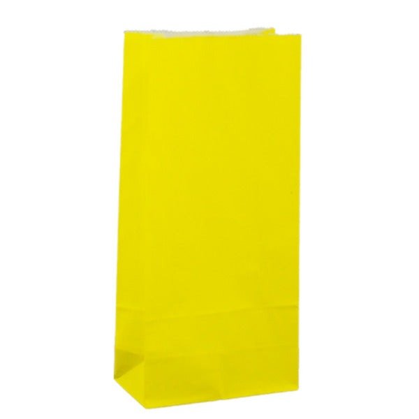 SAMPLE - Carnival Gift Bag Small No Handles - Yellow - PackQueen