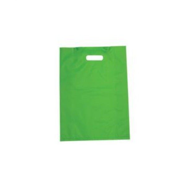 SAMPLE - Carnival HD Plastic Bags Large - Lime Green - PackQueen
