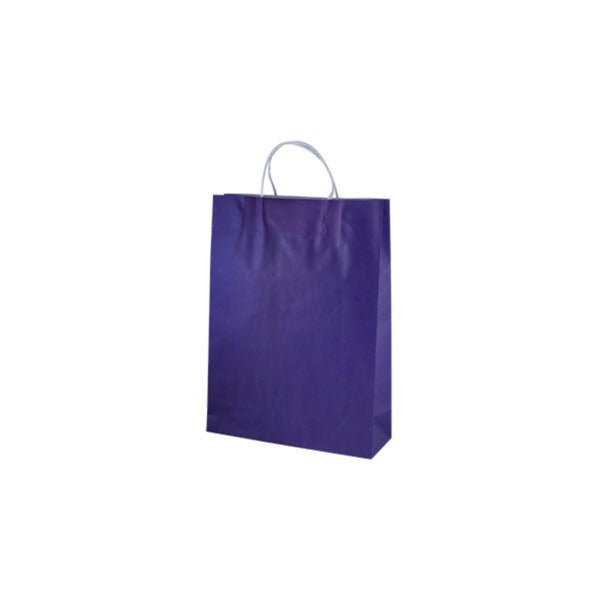 SAMPLE - Carnival Paper Gift Bag Midi - Purple - PackQueen