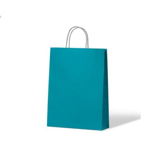 SAMPLE - Carnival Paper Gift Bag Small - Blue - PackQueen