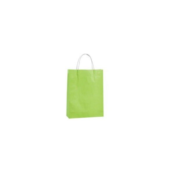 SAMPLE - Carnival Paper Gift Bag Small - Green - PackQueen