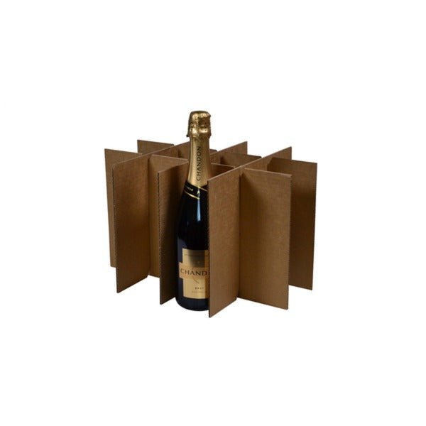 SAMPLE - Chandon Divider INSERT for 12 Chandon Bottle Shipping Carton (Box Sold Separately 700-24846) - PackQueen