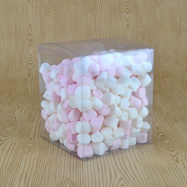 SAMPLE - Clear Folding Box (No. #28) - 100 x 100 x 115mm - PackQueen