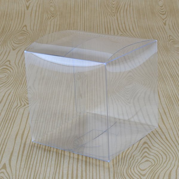SAMPLE - Clear Folding Box (No. #3) 70mm Cube Box - PackQueen
