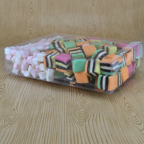 SAMPLE - Clear Folding Box (No. #38) 165 x 50 x 215mm - PackQueen