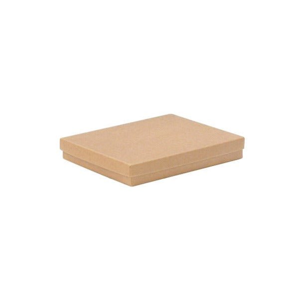 SAMPLE - Cotton Fill Box Large - Kraft Brown 178 x 140 x 25mm (PQ2) - PackQueen