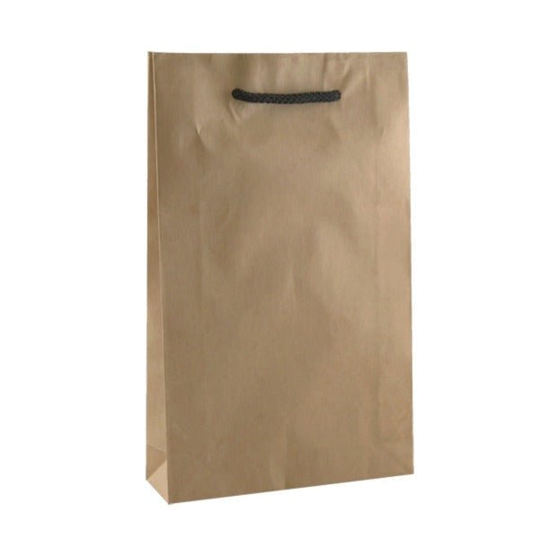 SAMPLE - Deluxe Brown Kraft Paper Gift Bag Baby - PackQueen