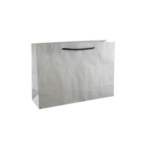 SAMPLE - Deluxe White Kraft Paper Small Boutique - PackQueen