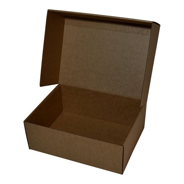SAMPLE - E Flute - 6 Cupcake Box Mailer 28856 with Optional Insert (Please see 700-28858-6) - Kraft Brown - PackQueen