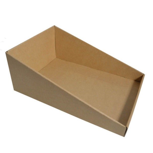 SAMPLE - E Flute - A4 Counter Display - Kraft Brown - PackQueen