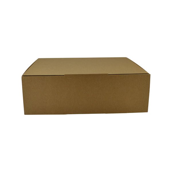 SAMPLE - E Flute - A4 Postal Box 125mm High - Kraft Brown - PackQueen