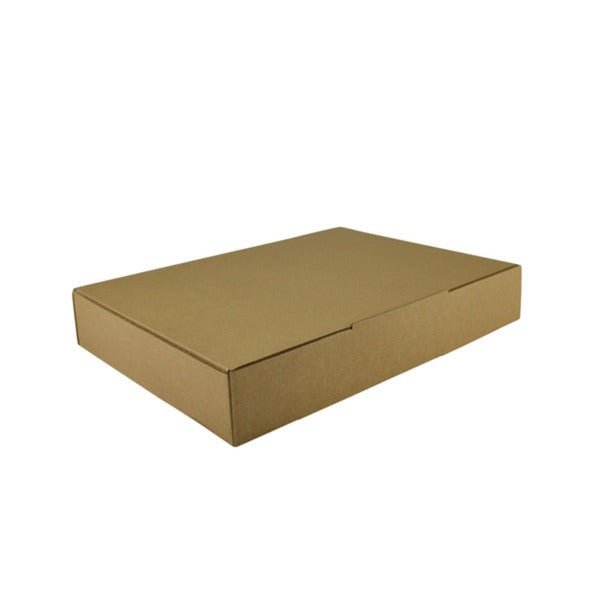 SAMPLE - E Flute - A4 Postal Box 50mm High - Kraft Brown - PackQueen