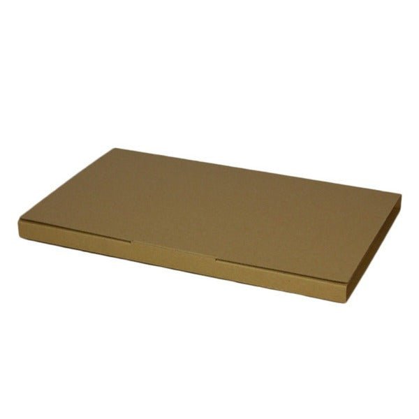 SAMPLE - E Flute - Book Box Twist Mailer 4 - Kraft Brown - PackQueen