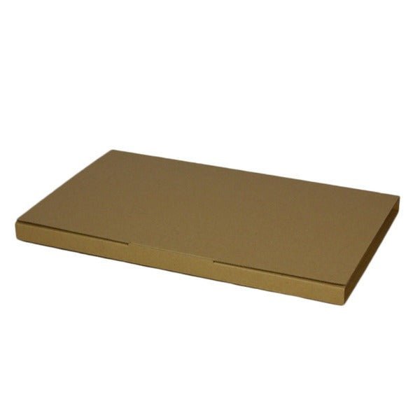 SAMPLE - E Flute - Book Box Twist Mailer 5 - Kraft Brown - PackQueen