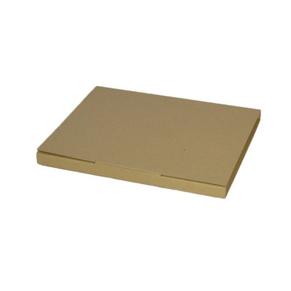 SAMPLE - E Flute - Book Box Twist Mailer 7 - Kraft Brown - PackQueen