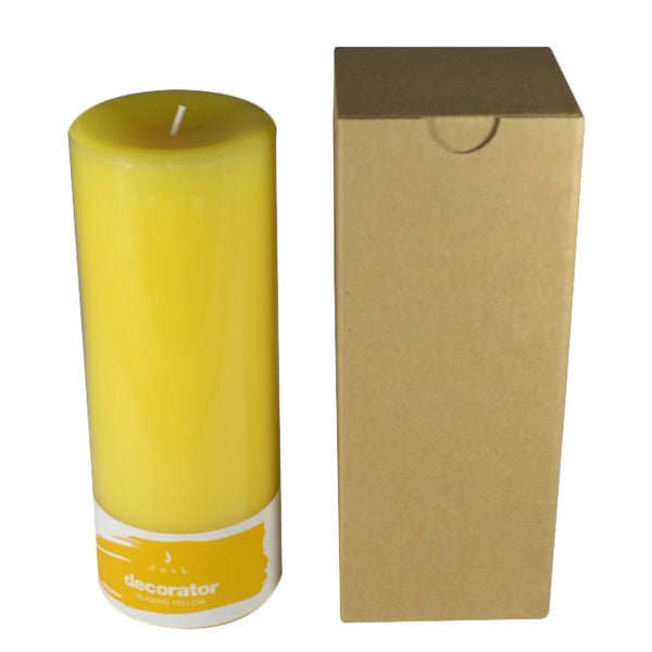 SAMPLE - E Flute - Cardboard Candle Box (80/200) - Kraft Brown - PackQueen