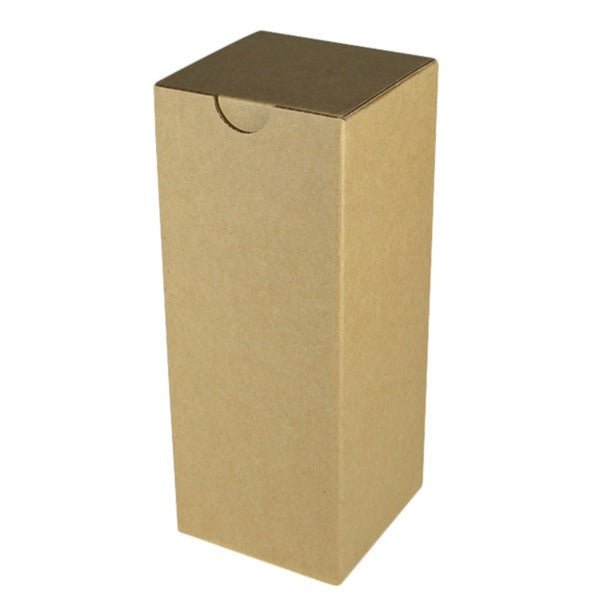 SAMPLE - E Flute - Cardboard Candle Box (80/200) - Kraft Brown - PackQueen