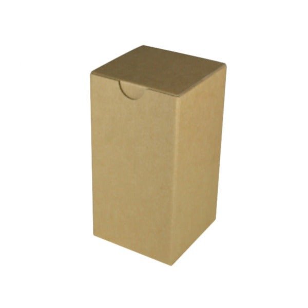SAMPLE - E Flute - Cardboard Candle Box/Jam Box (80/150) - Kraft Brown - PackQueen