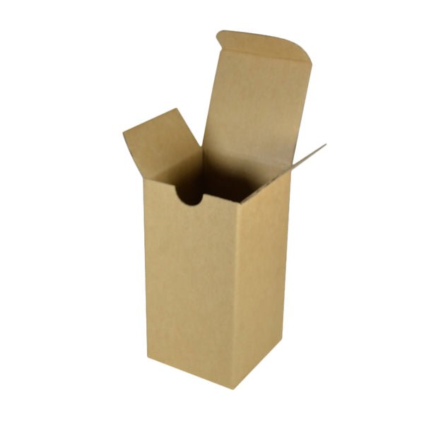 SAMPLE - E Flute - Cardboard Candle Box/Jam Box (80/150) - Kraft Brown - PackQueen