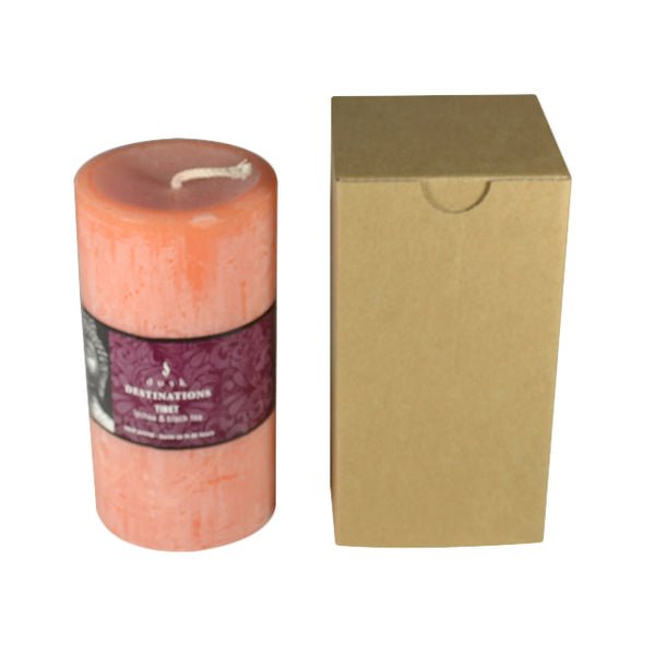 SAMPLE - E Flute - Cardboard Candle Box/Jam Box (80/150) - Kraft Brown - PackQueen