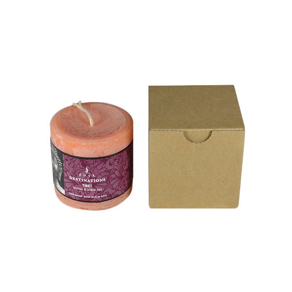SAMPLE - E Flute - Cardboard Candle Box/Jam Box (80/80) - Kraft Brown - PackQueen