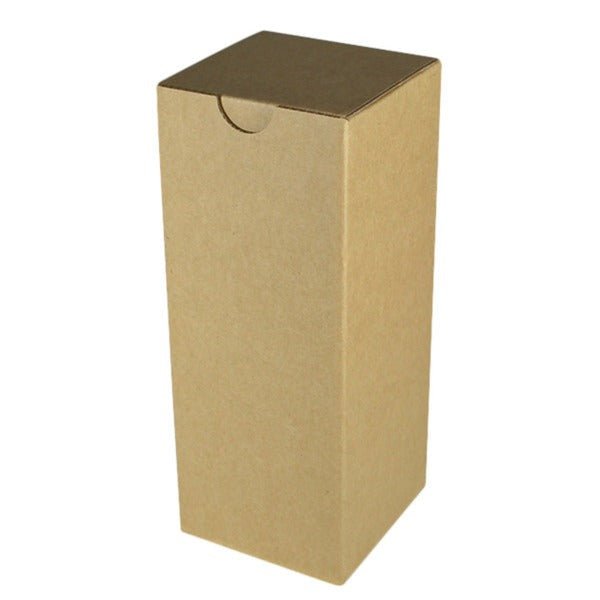 SAMPLE - E Flute - Cardboard Candle/Jam Box (120/220mm) - Kraft Brown - PackQueen
