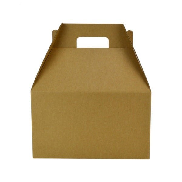 SAMPLE - E Flute - Carry Pack Large 19267 - Kraft Brown - PackQueen