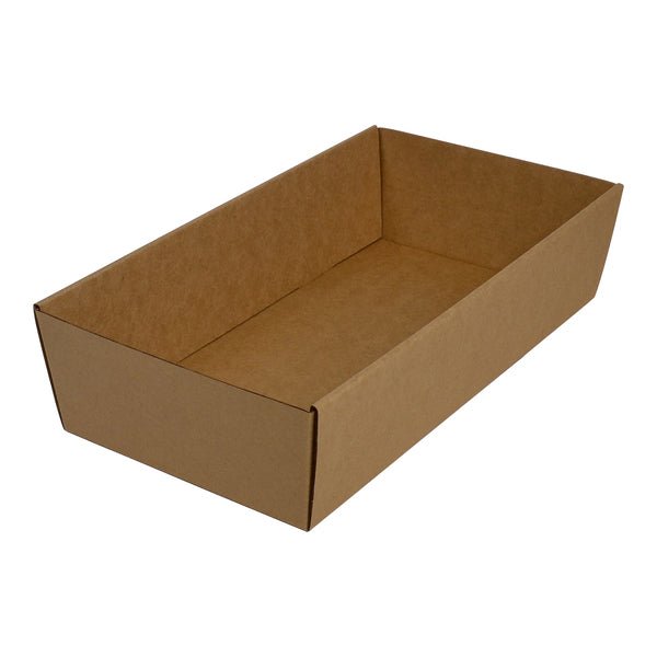 SAMPLE - E flute - Die Cut Self Locking Tray 26077 - PackQueen