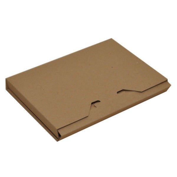 SAMPLE - E Flute - DVD Postage Box - Kraft Brown - PackQueen