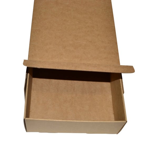 SAMPLE - E Flute - Large Gourmet Hamper Gift Box without Window 25128 - Kraft Brown (Tray sold separately) - PackQueen