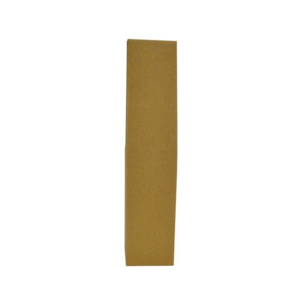 SAMPLE - E Flute - One Piece 1 Bottle Gable Top Wine Box 19270 - Kraft Brown - PackQueen