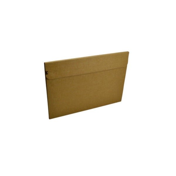 SAMPLE - E Flute - One Piece A4 Mailer 10mm High with Peal & Seal Tape - Kraft Brown - PackQueen