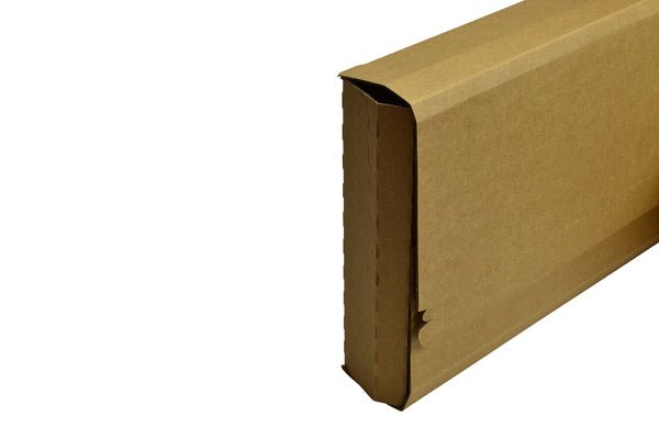 SAMPLE - E Flute - One Piece A5 Multi Crease Mailer with Peal & Seal Tape (Creases at 15/25/35/45/55) - Kraft Brown - PackQueen