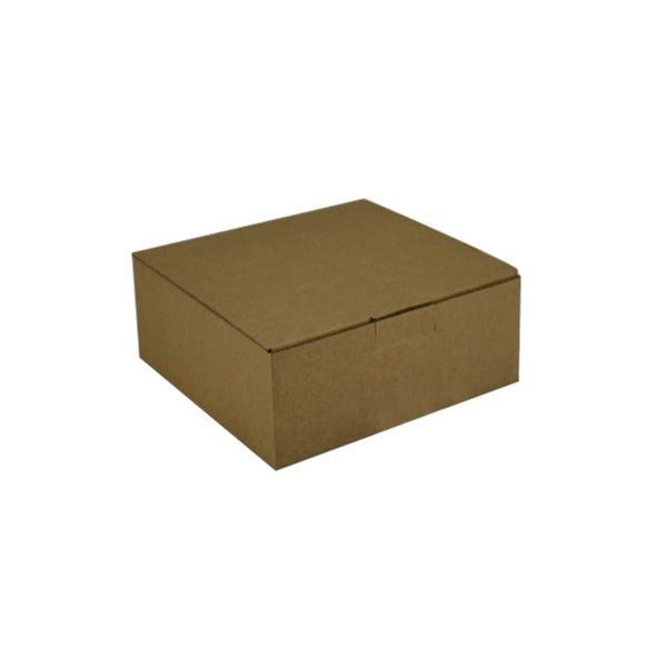 SAMPLE - E Flute - One Piece Mailing Gift Box 18838 - Kraft Brown - PackQueen