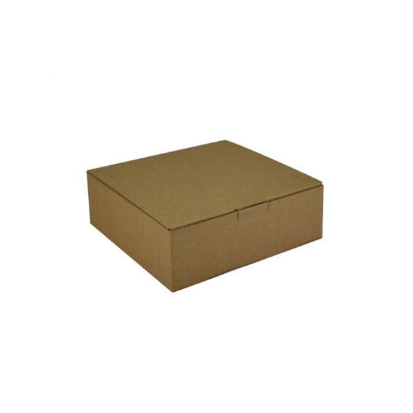 SAMPLE - E Flute - One Piece Mailing Gift Box 18839 - Kraft Brown - PackQueen