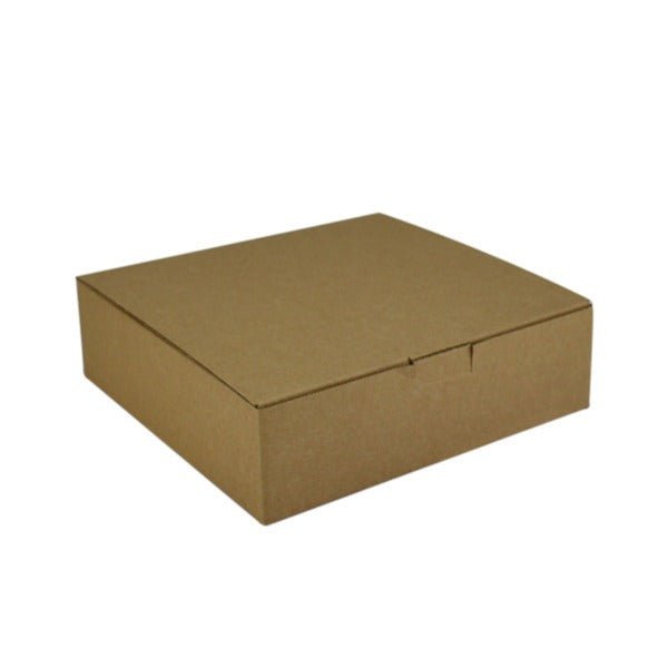 SAMPLE - E Flute - One Piece Mailing Gift Box 18840 - Kraft Brown - PackQueen