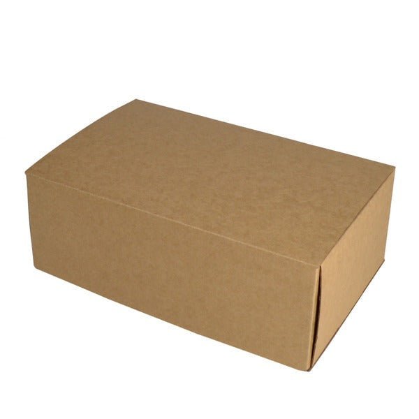 SAMPLE - E Flute - One Piece Mailing Gift Box 22775 - Kraft Brown - PackQueen