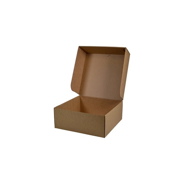 SAMPLE - E Flute - One Piece Mailing Gift Box 23404 - Kraft Brown - PackQueen
