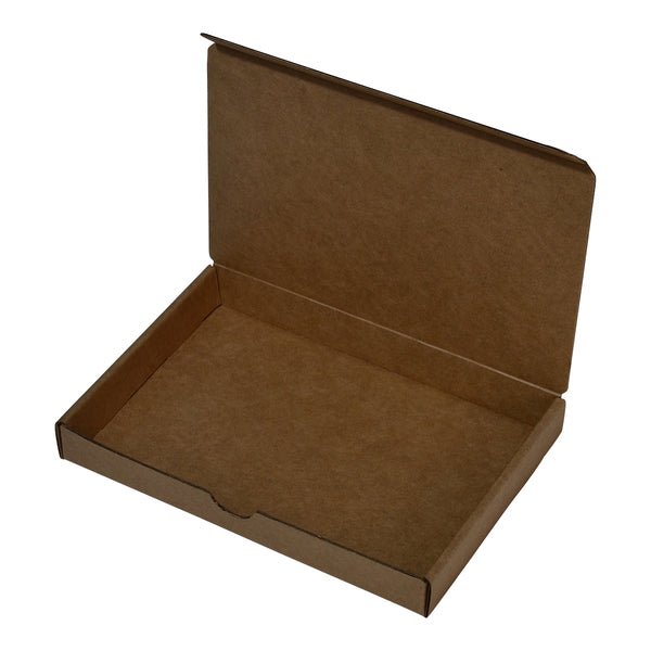 SAMPLE - E Flute - One Piece Mailing Gift Box 24998 - Kraft Brown - PackQueen