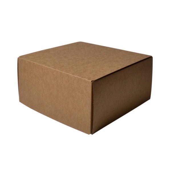 SAMPLE - E Flute - One Piece Mailing Gift Box 26771 - Kraft Brown - PackQueen