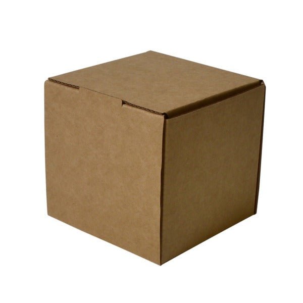 SAMPLE - E Flute - One Piece Mailing Gift Box 27018 - Kraft Brown - PackQueen