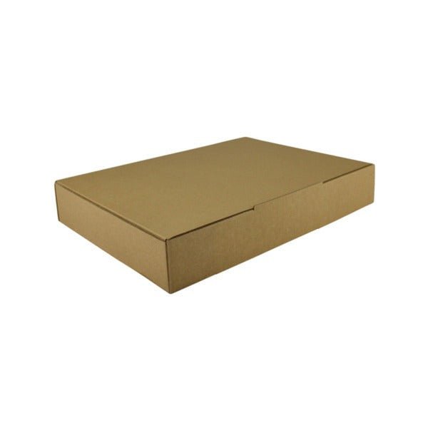 SAMPLE - E Flute - One Piece Mailing Gift Box 27043 - Kraft Brown - PackQueen