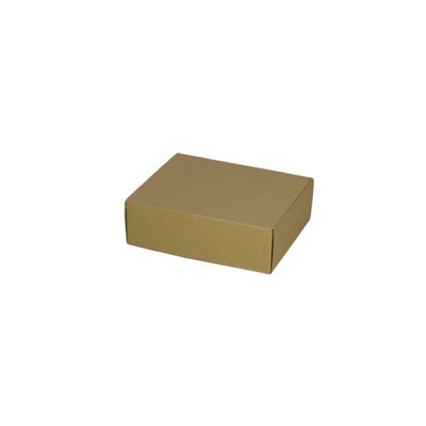 SAMPLE - E Flute - One Piece Mailing Gift Box 27087 - Kraft Brown - PackQueen