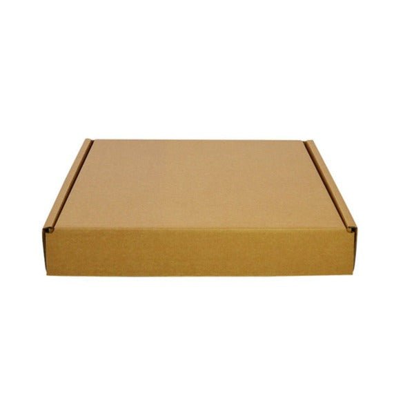 SAMPLE - E Flute - One Piece Mailing Gift Box 27088 - Kraft Brown - PackQueen