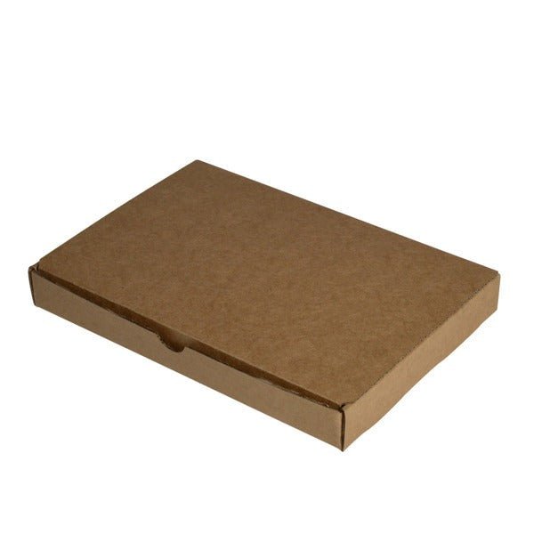 SAMPLE - E Flute - One Piece Mailing Gift Box 27465 - Kraft Brown - PackQueen