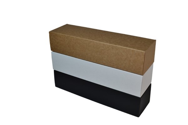 SAMPLE - E Flute - One Piece Mailing Gift Box 28653 - Suits 4 Donuts - Kraft Brown - PackQueen