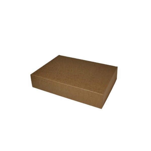 SAMPLE - E Flute - One Piece Mailing Gift Box 28657 - Suits 12 Donuts - Kraft Brown - PackQueen